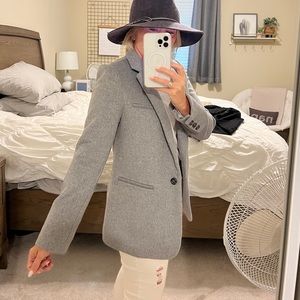 Grey Wool Jacket | Sports Jacket